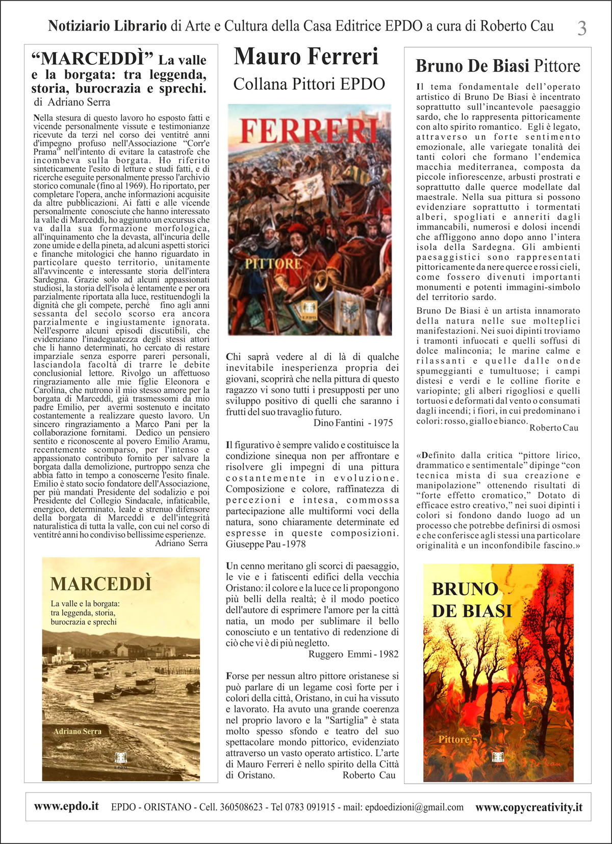 Notiziario Librario EPDO Oristano